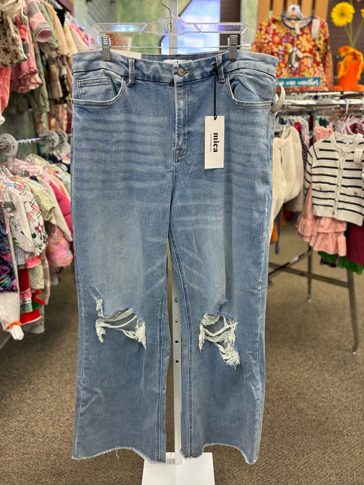 New with Tag MICA Light blue Size: 16 Jean