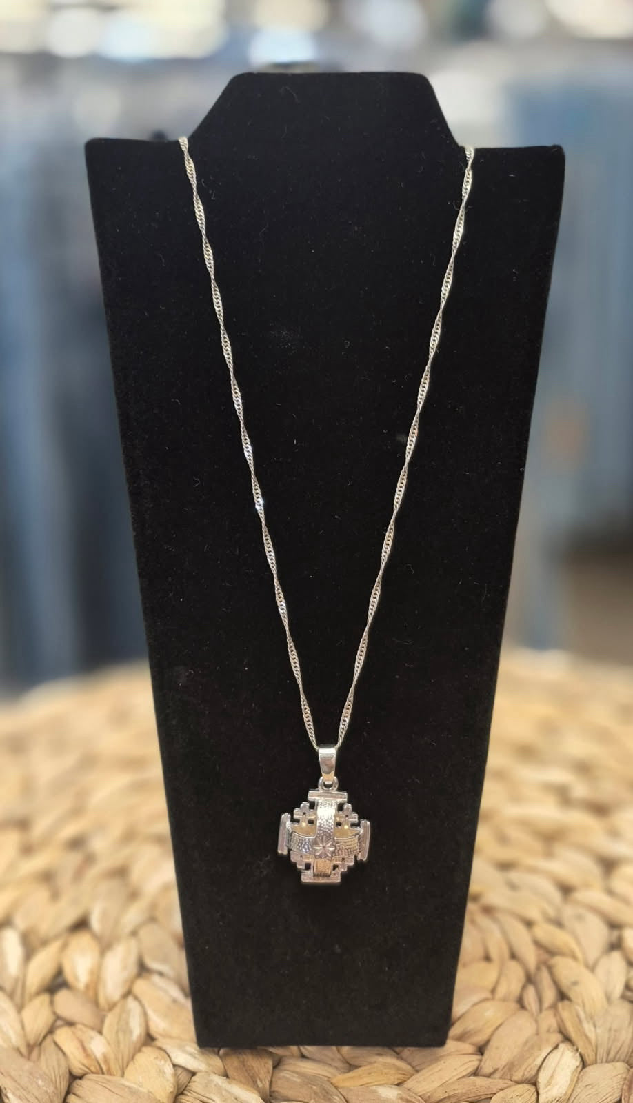 Pre-owned Sterling Silver Silver Designer Necklace