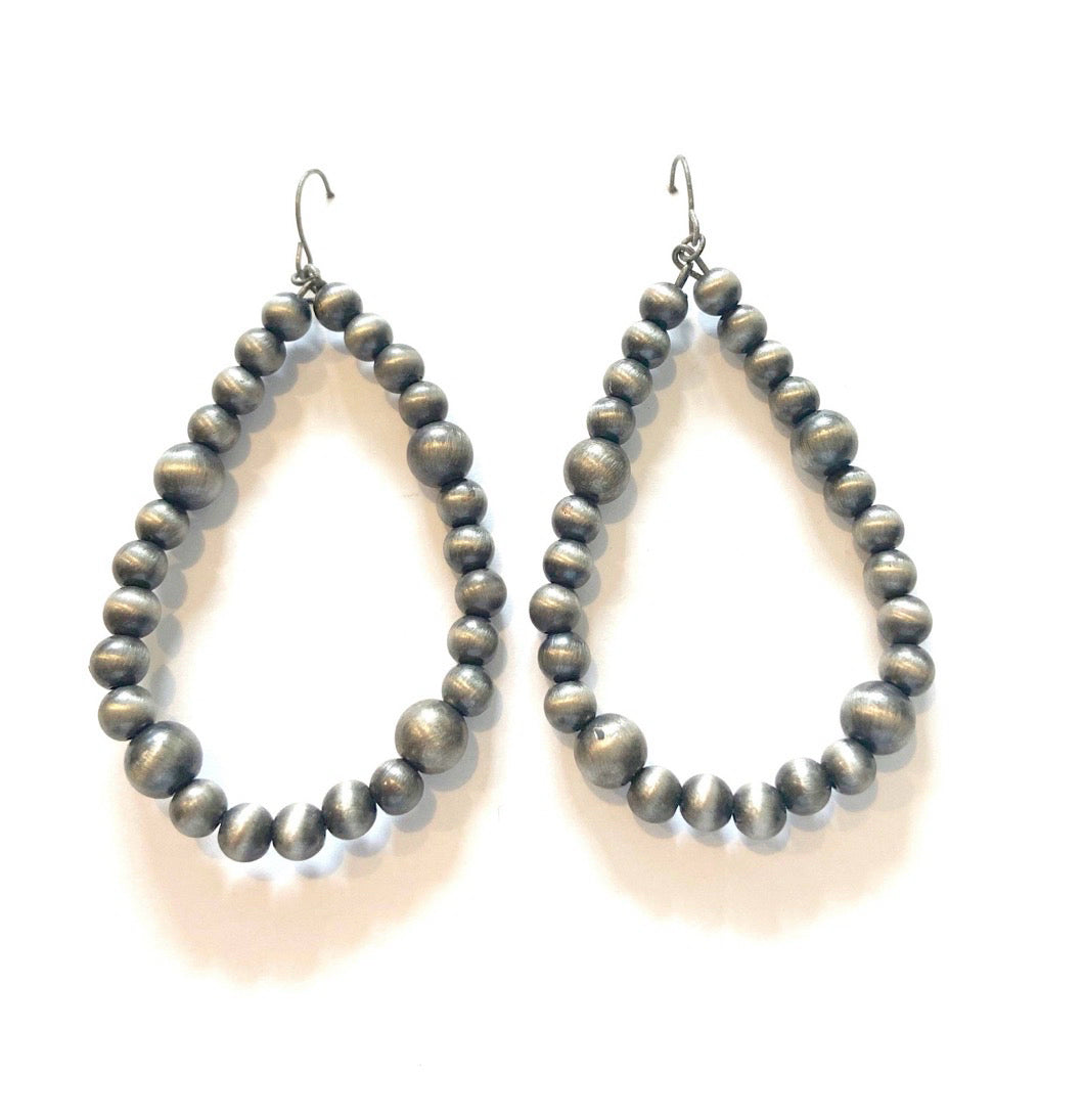 New WESTERN PEWTER Earring