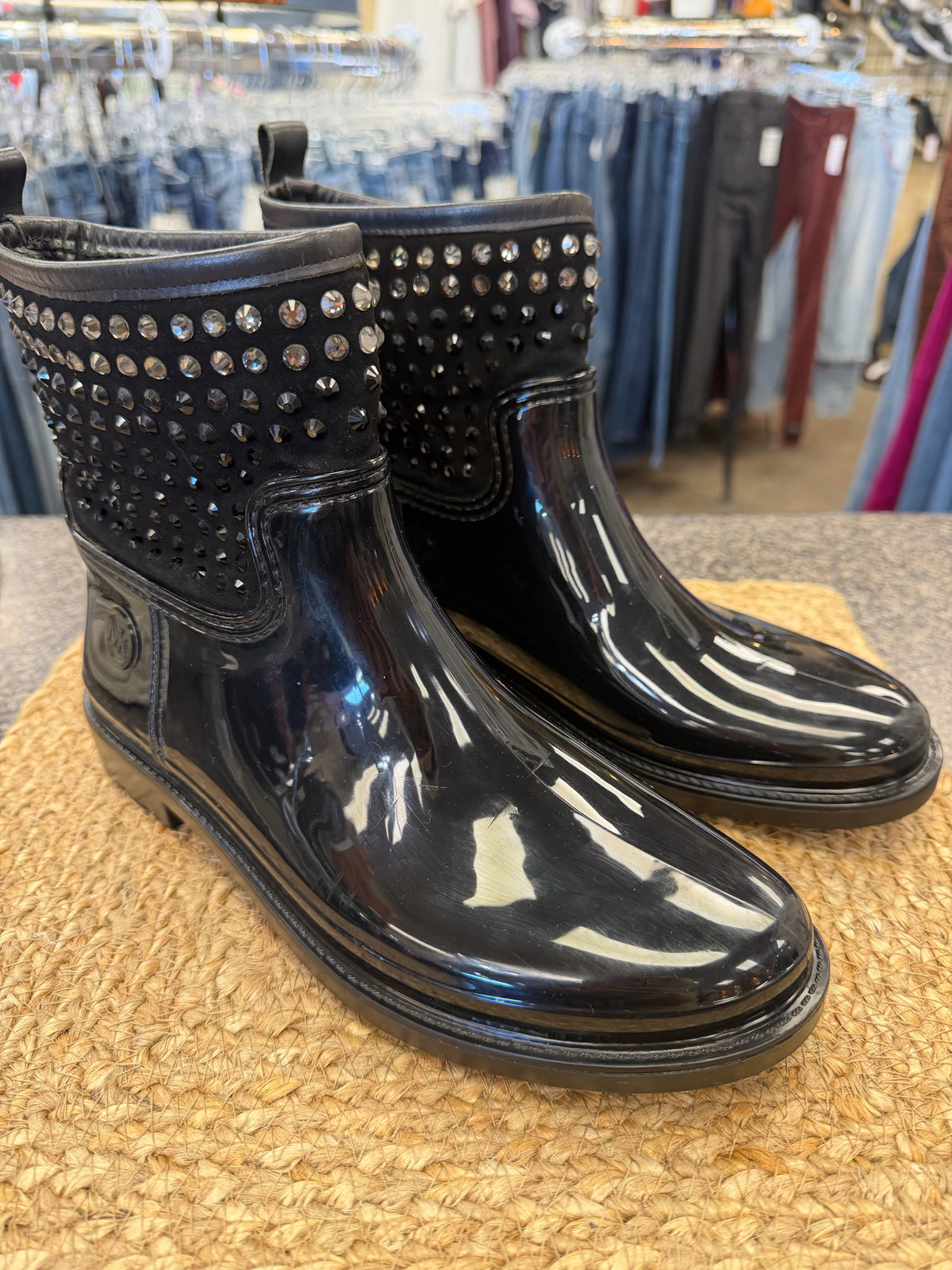 Pre-owned MICHAEL KORS Black Size 10 Designer Boot