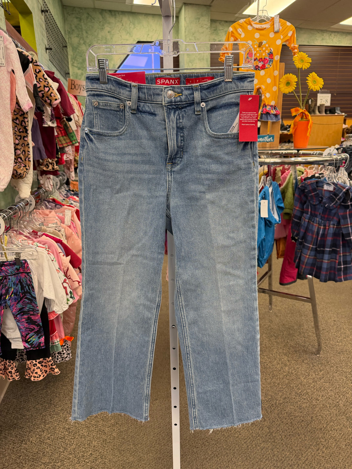 New with Tag Spanx Light Denim Size: 6 Jean