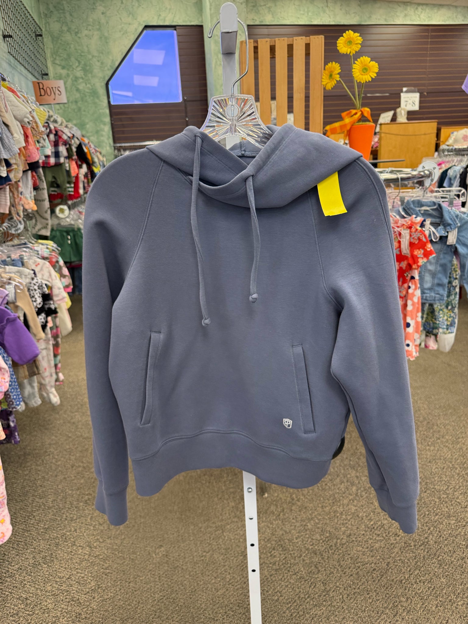 Pre-owned Born Primitive Blue Size S Long Sleeve Hoodie