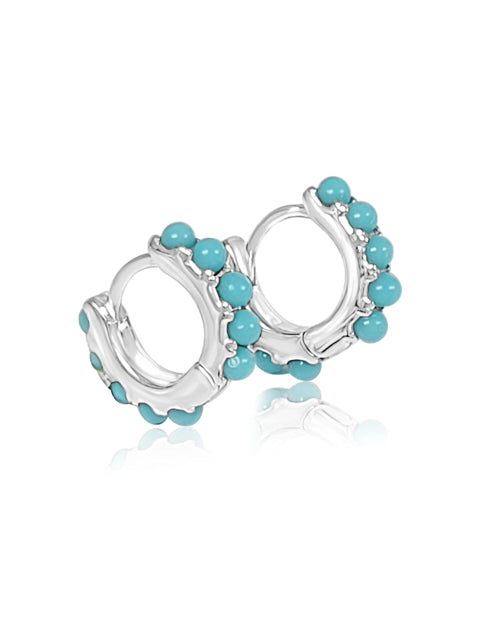 New STERLING SILVER Turquoise Earring