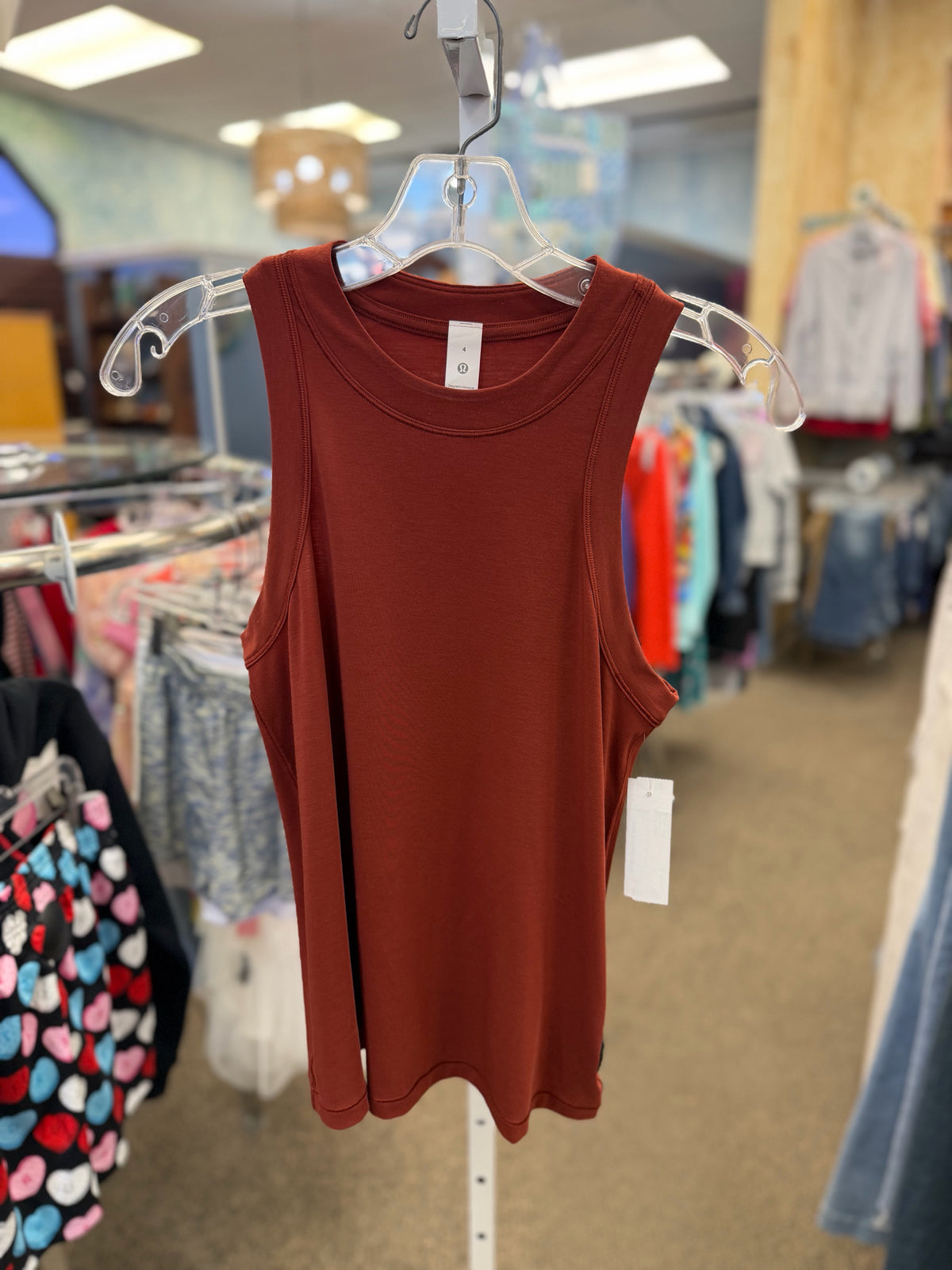 Pre-owned Lululemon Brown Size: XS Sleeveless Blouse