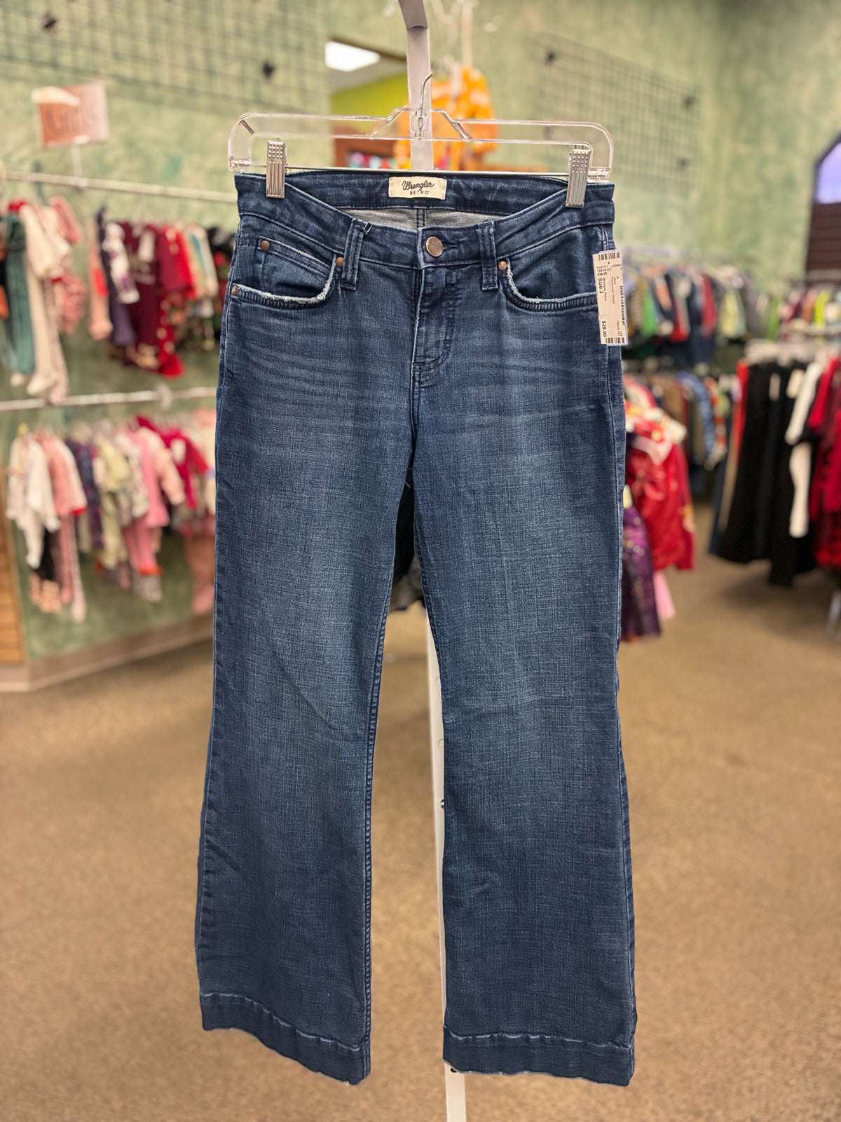 Pre-owned Wrangler Retro Denim Size: 3 Jean