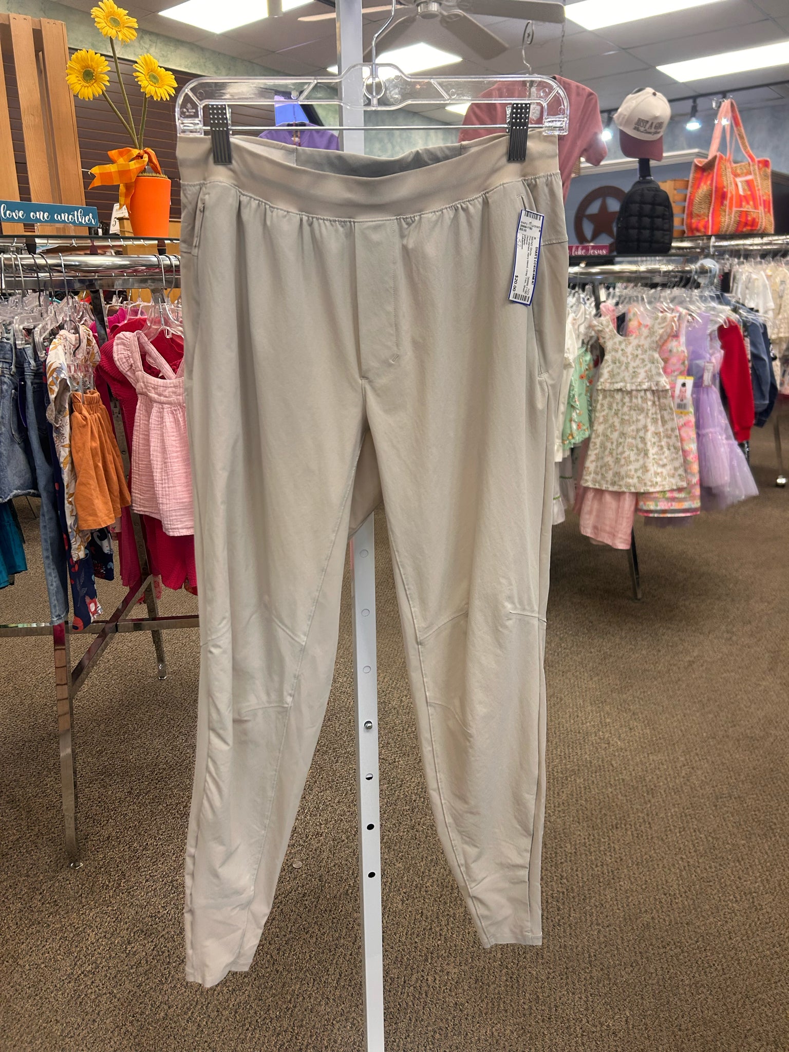 Pre-owned Lululemon Cream Mens Size 32 MENS Designer Pant
