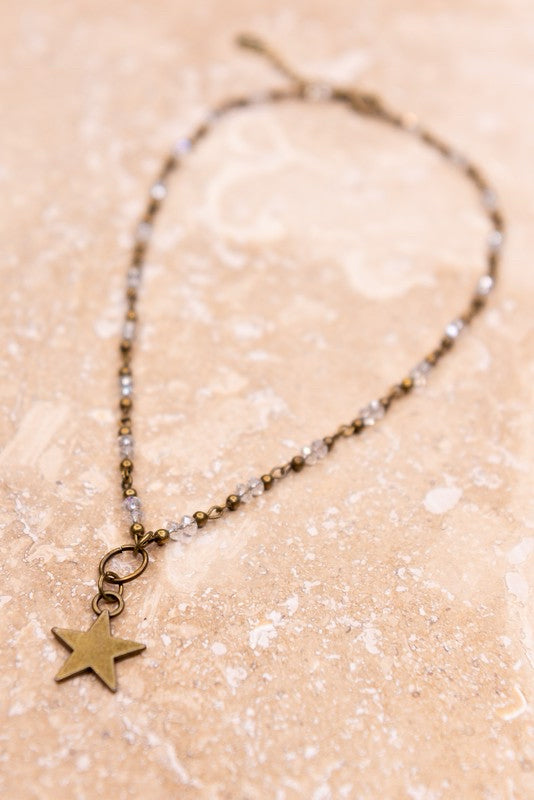 New with Tag DYLAN Gold Bronze Necklace