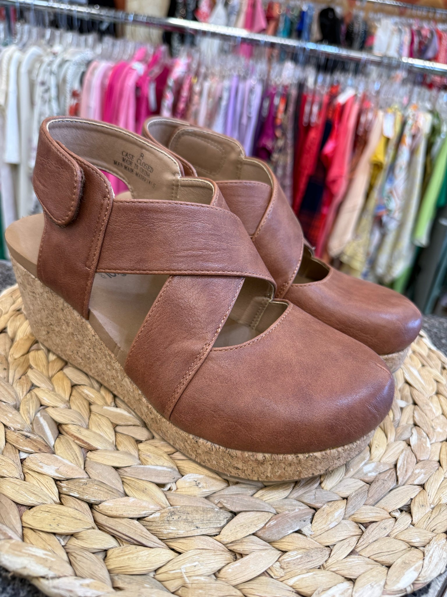 Pre-owned CORKYS Dark brown Size 8 Sandal