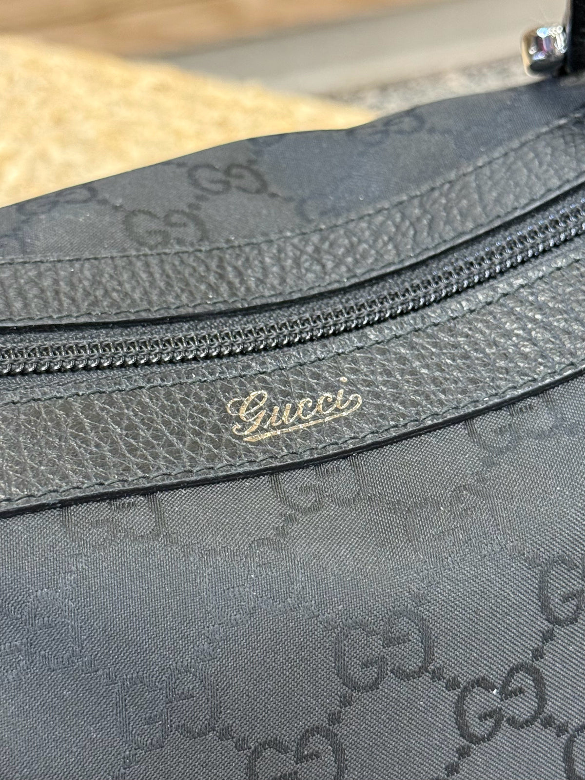 Pre-owned GUCCI Black Tote Designer Purse