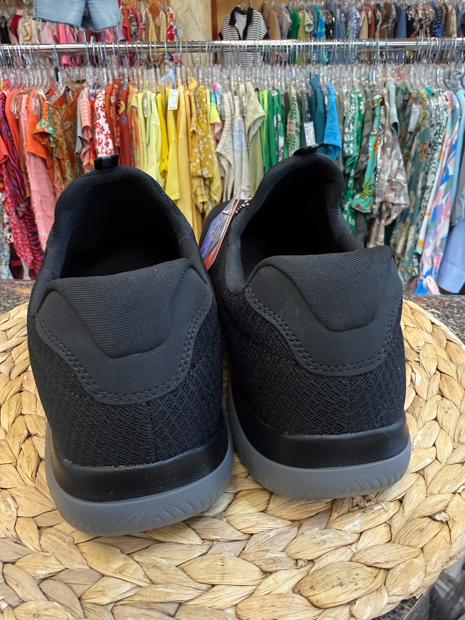 Pre-owned SKECHERS Black Grey SHOE SIZE 11 MENS Sneakers