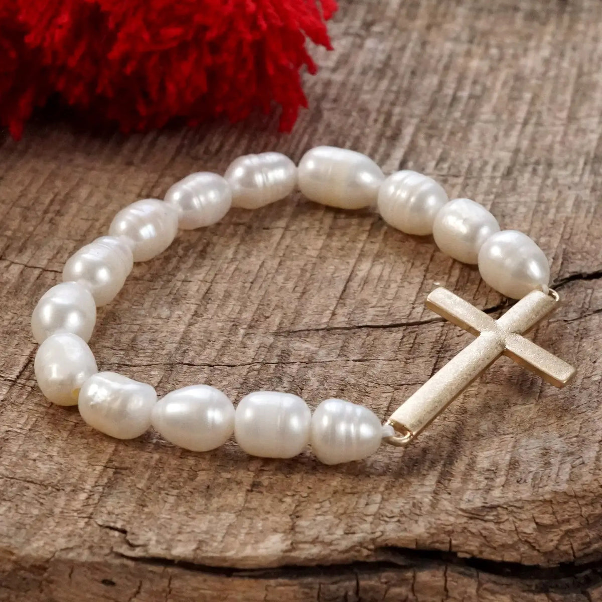 New PENNY PEARL Gold Bracelet