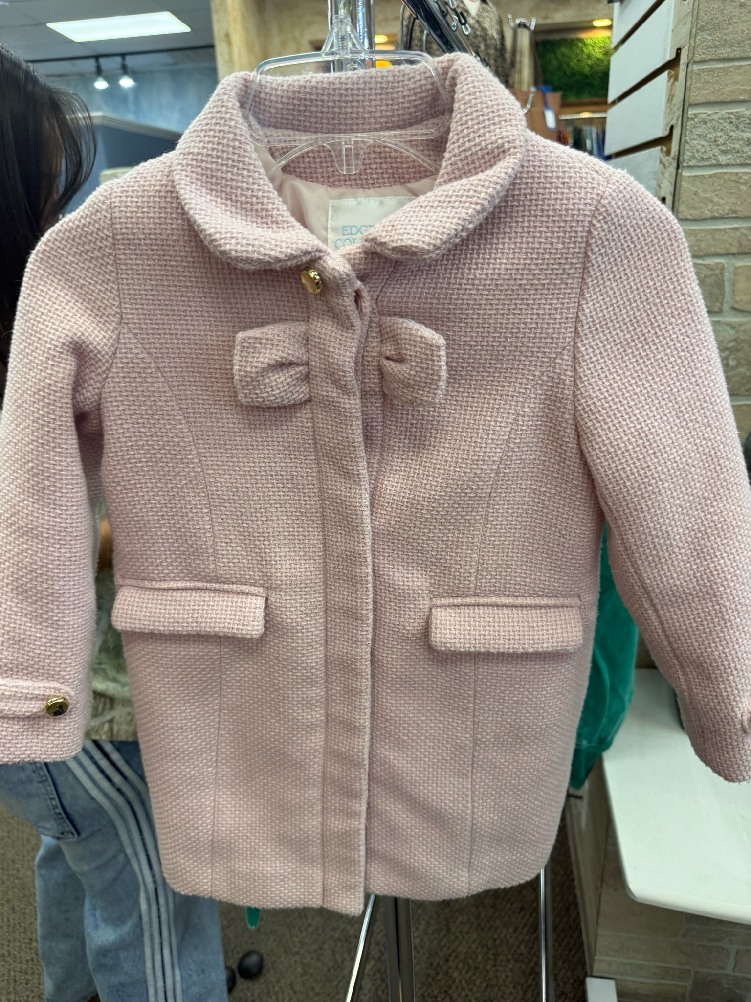 Pre-owned EDGEHILL COLLECTION Pink Size 4/5 Girls Jacket