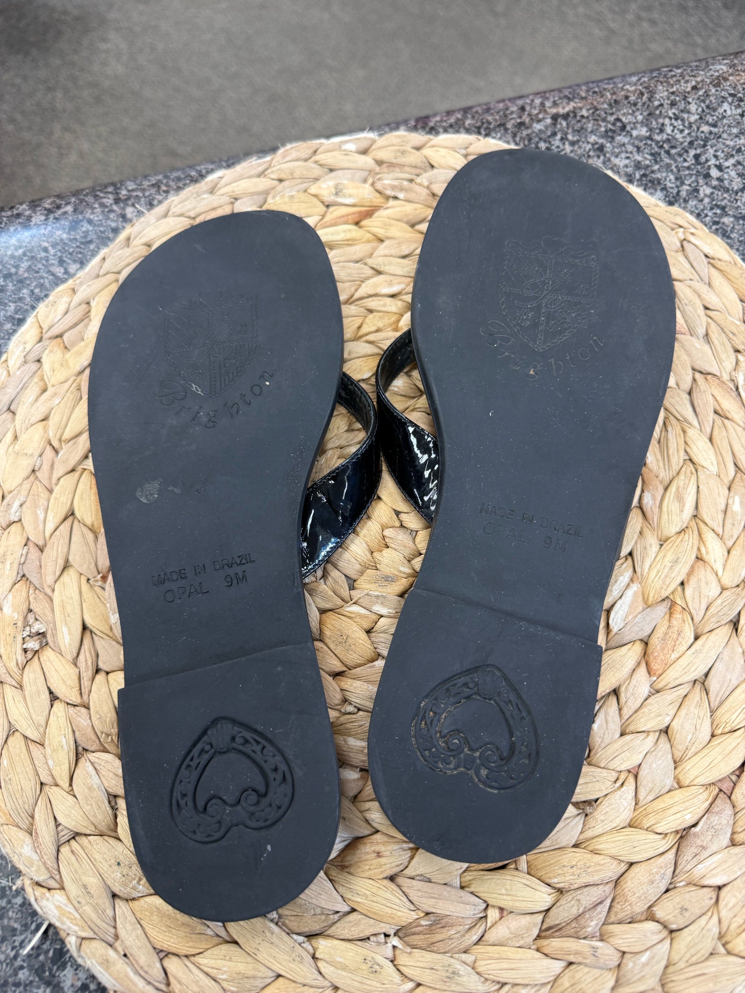 Pre-owned BRIGHTON Black Size 9 Sandal