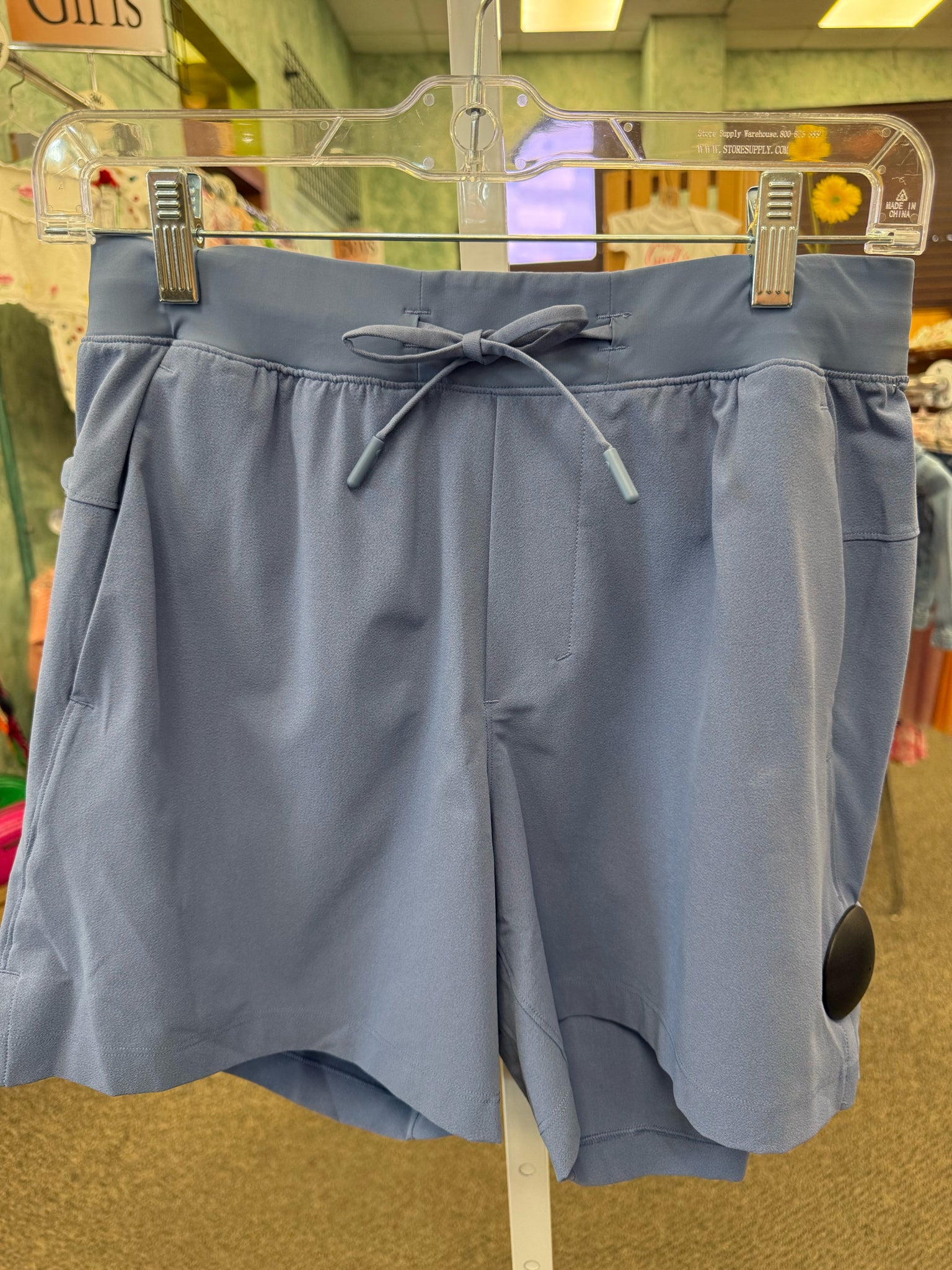 Pre-owned Lululemon Dusty blue Mens Size 30 Mens Shorts