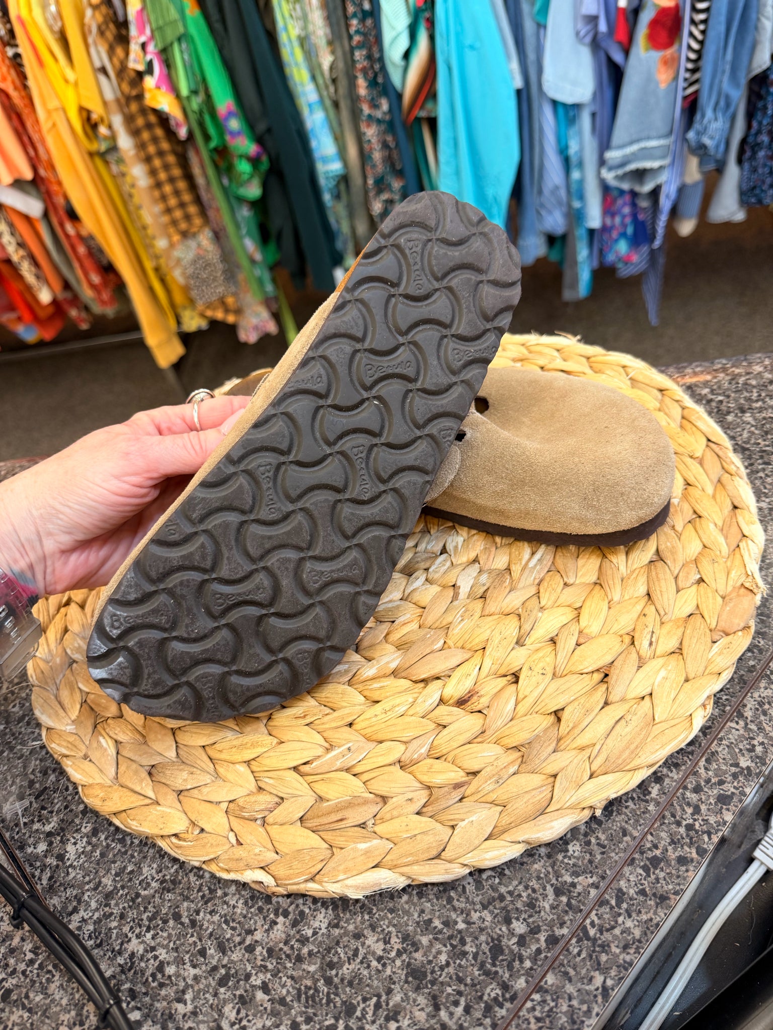 Pre-owned BIRKENSTOCK Tan Size 6 Designer Shoe