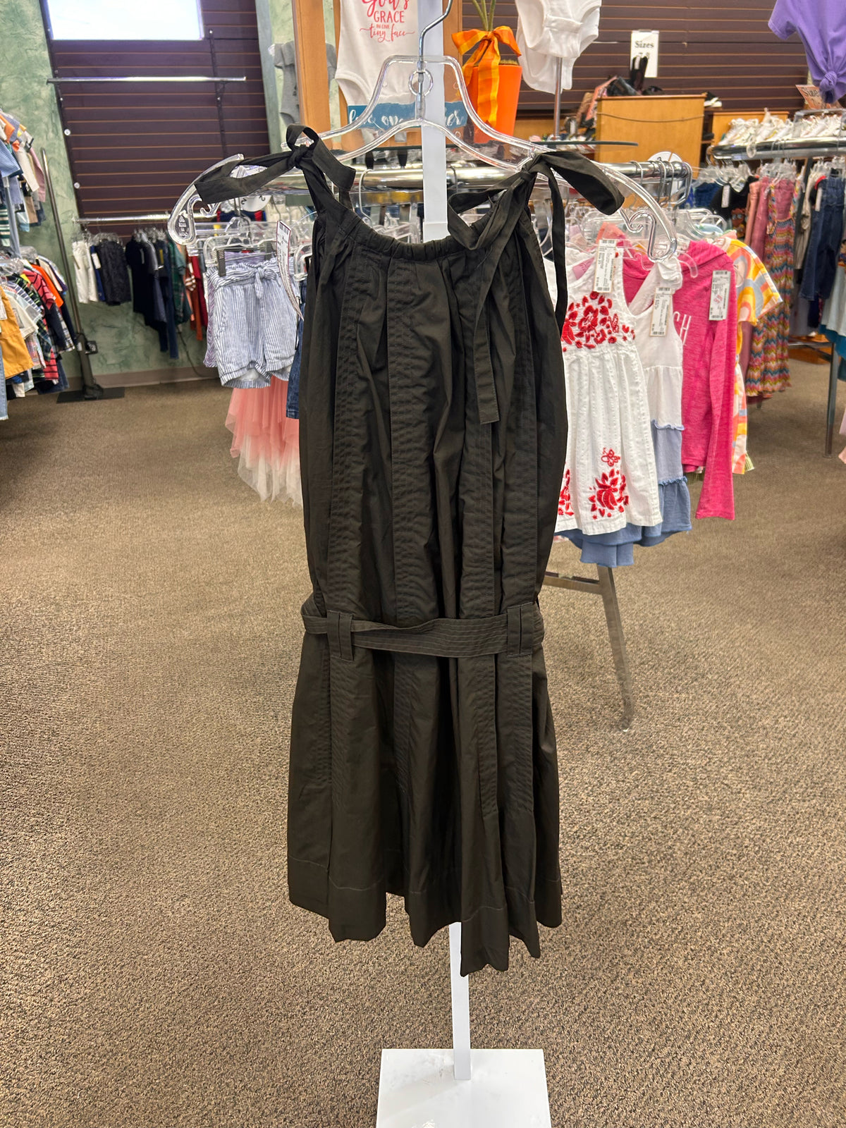 Pre-owned ULLA JOHNSON Dark brown Size 6 Sleeveless Dress