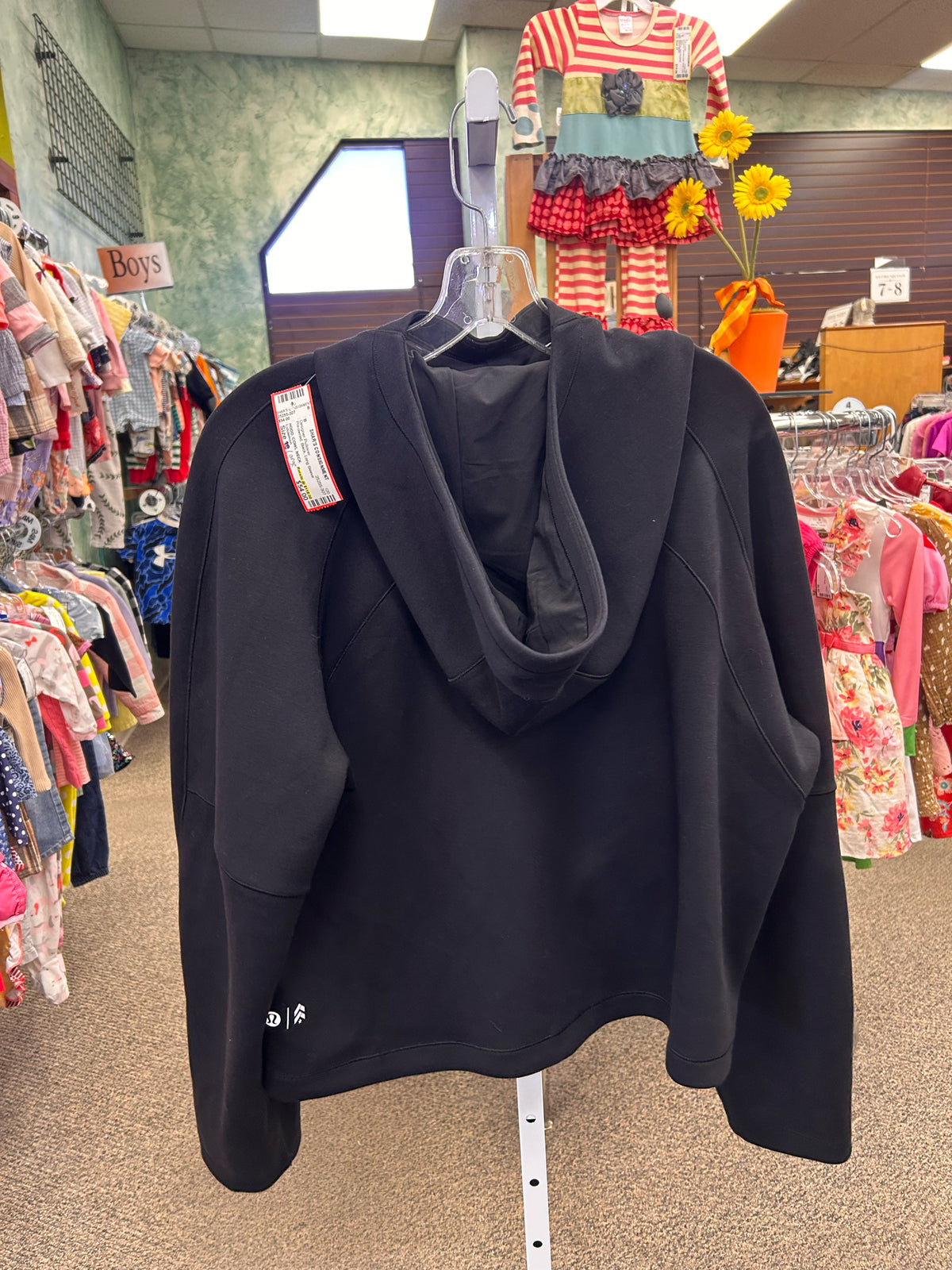 Pre-owned Lululemon Black Size: 10 Long Sleeve Designer Pullover