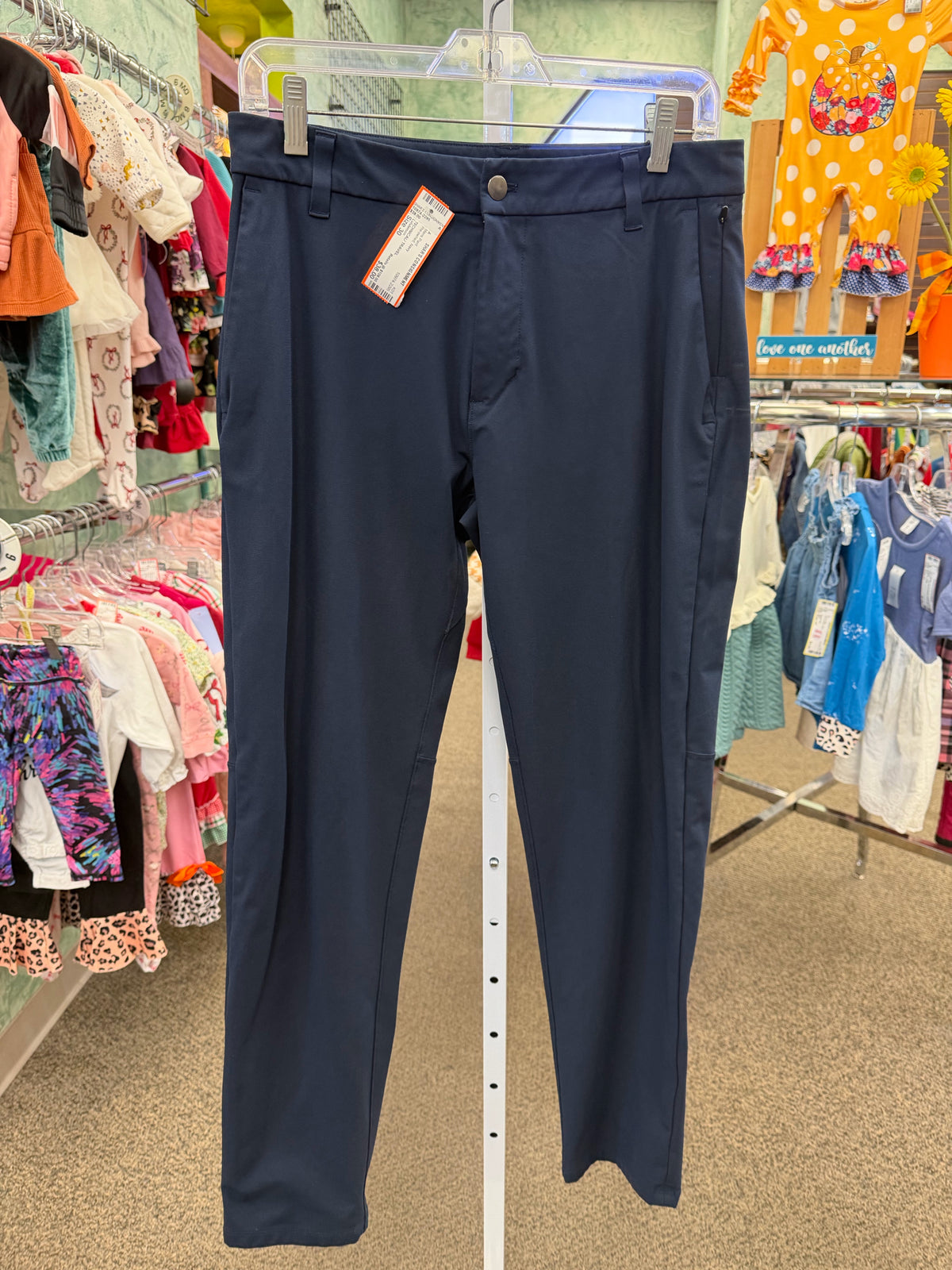 Pre-owned Lululemon Navy Mens Size 30 Mens Pant