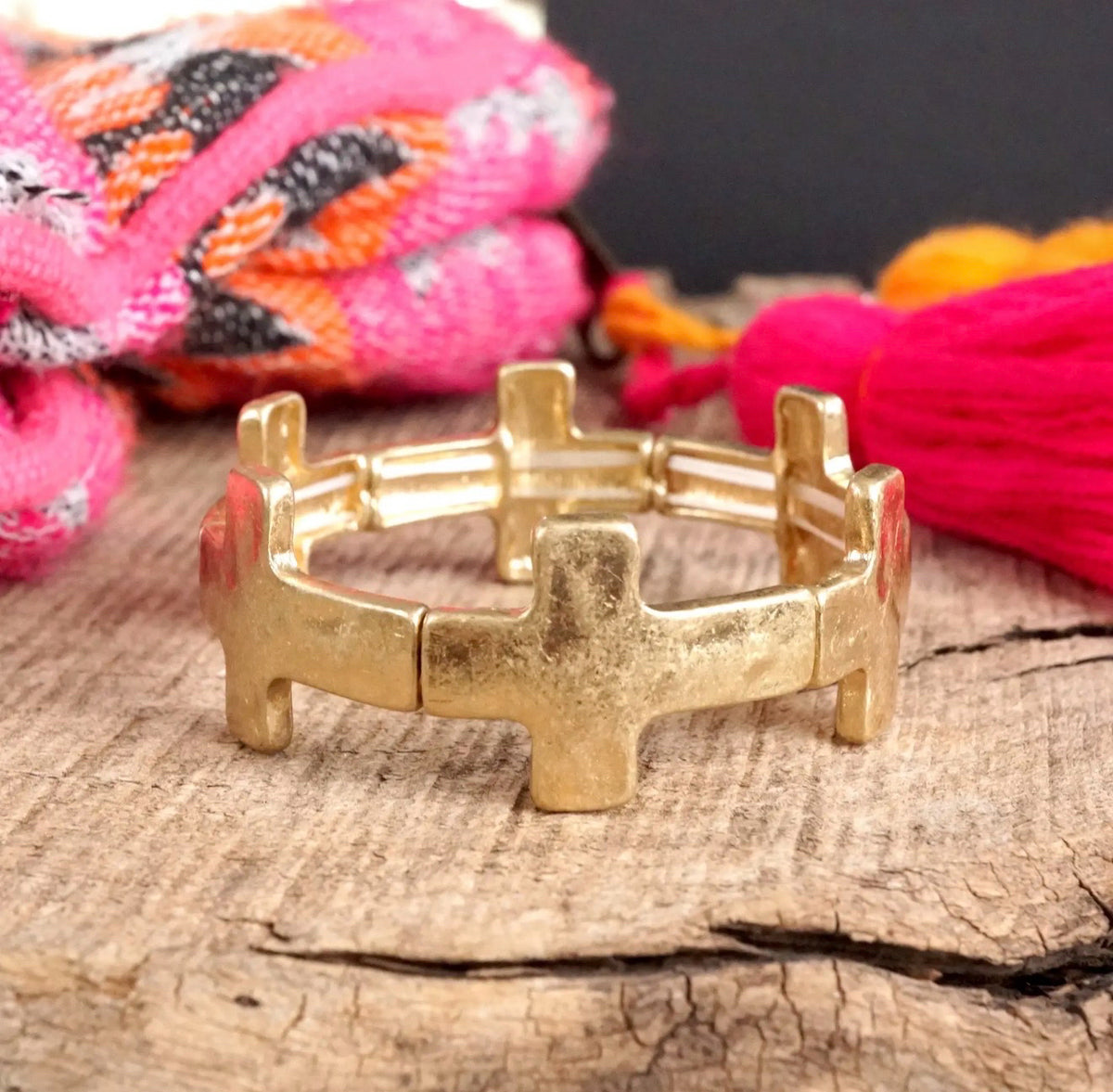 New PENNY BRUSHED GOLD Bracelet