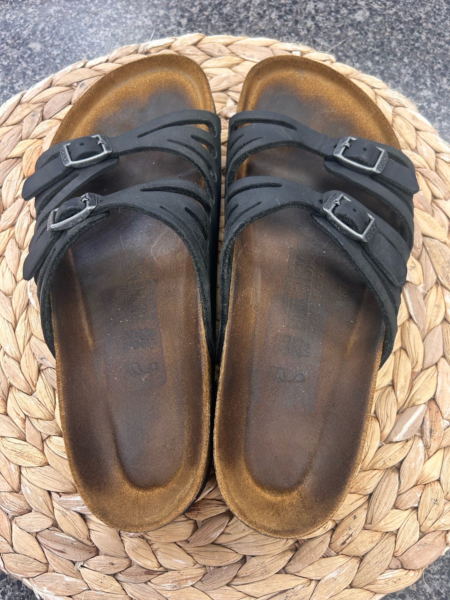 Pre-owned BIRKENSTOCK Black Designer Sandal