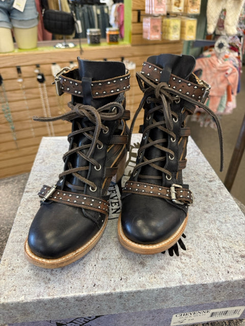 Pre-owned FREEBIRD Black Size 7 Designer Boot