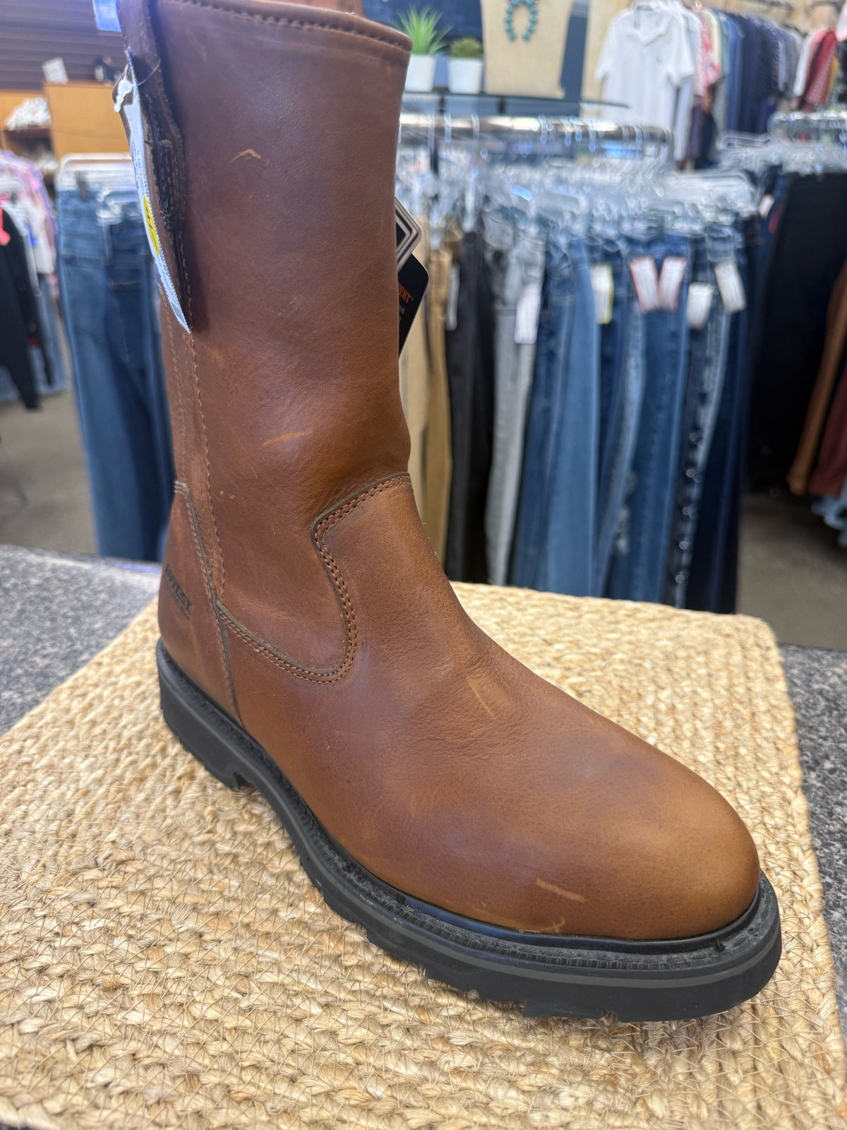New with Tag HYTEST Dark brown Black Trim SHOE SIZE 9.5 Mens Designer Boot