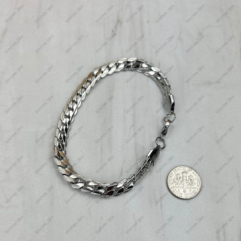 New WESTERN Silver Bracelet