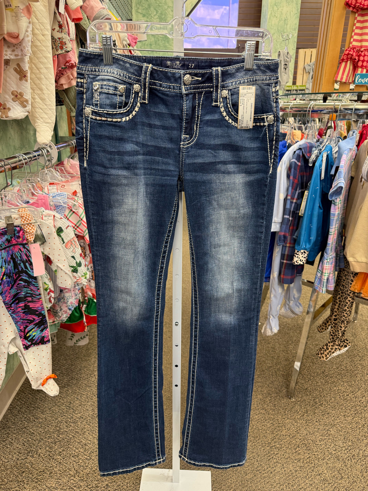 Pre-owned MISS ME Dark blue Size: 5 Jean