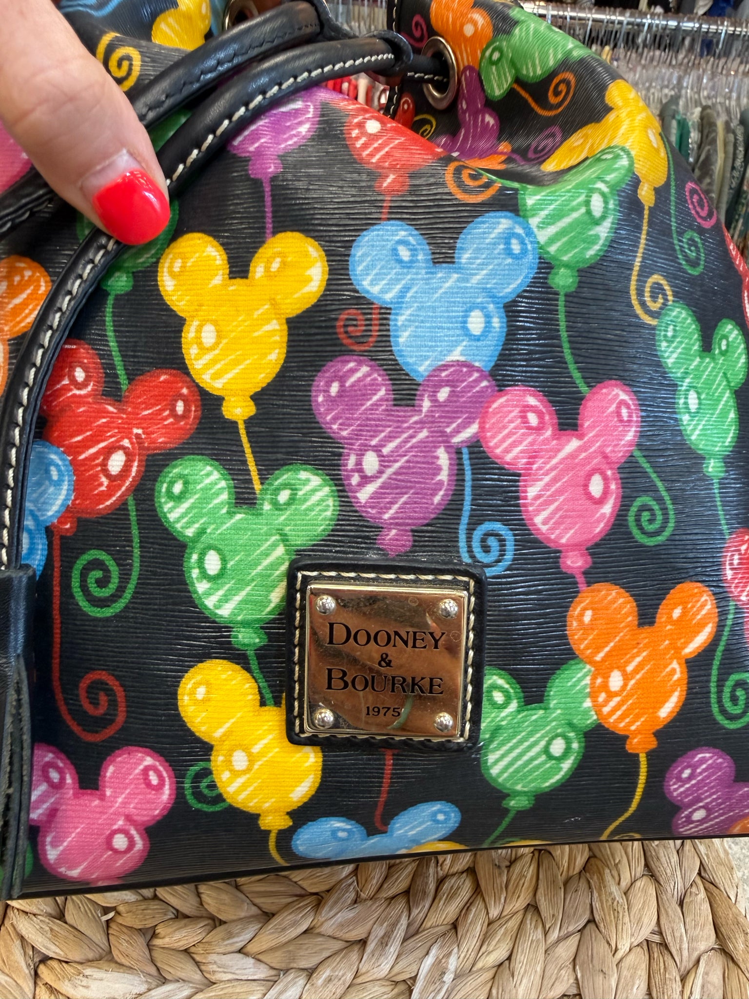 Pre-owned DOONEY&BOURKE Black Multi Shoulder Designer Purse