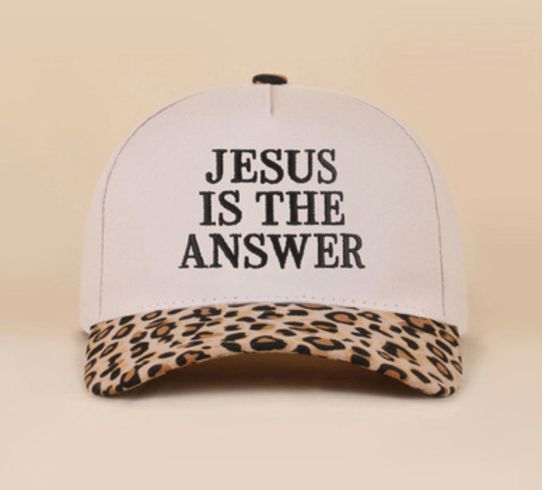 New Zenana Leopard Cap