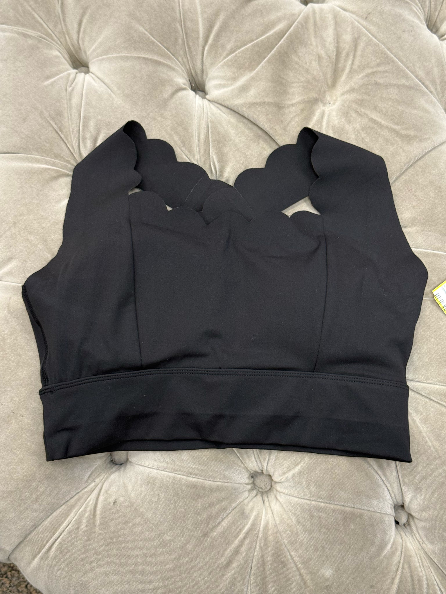 Pre-owned SSYS Black Size L Sports Bra
