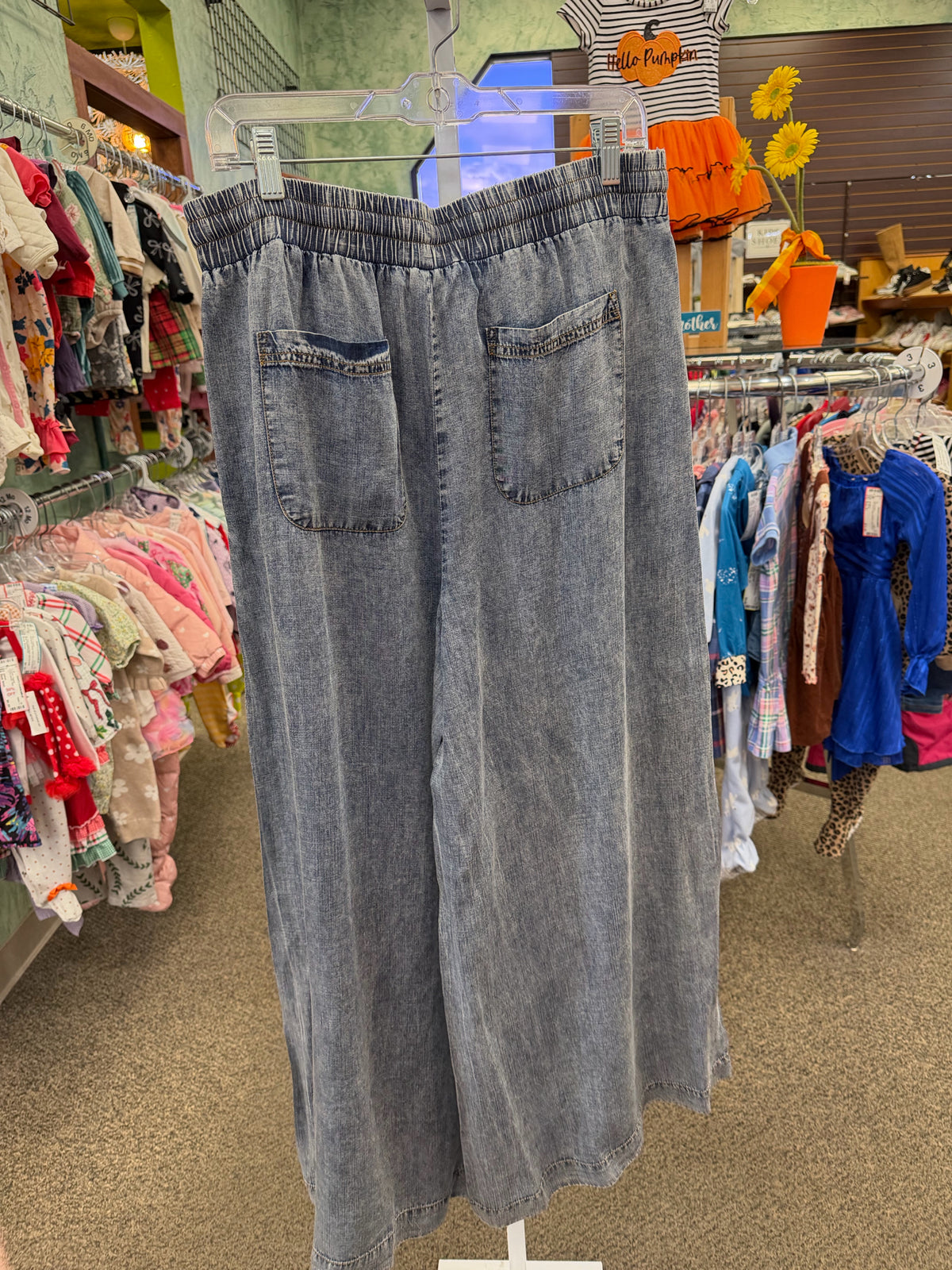 Pre-owned EE:SOME Blue blend Size 12/14 Pants