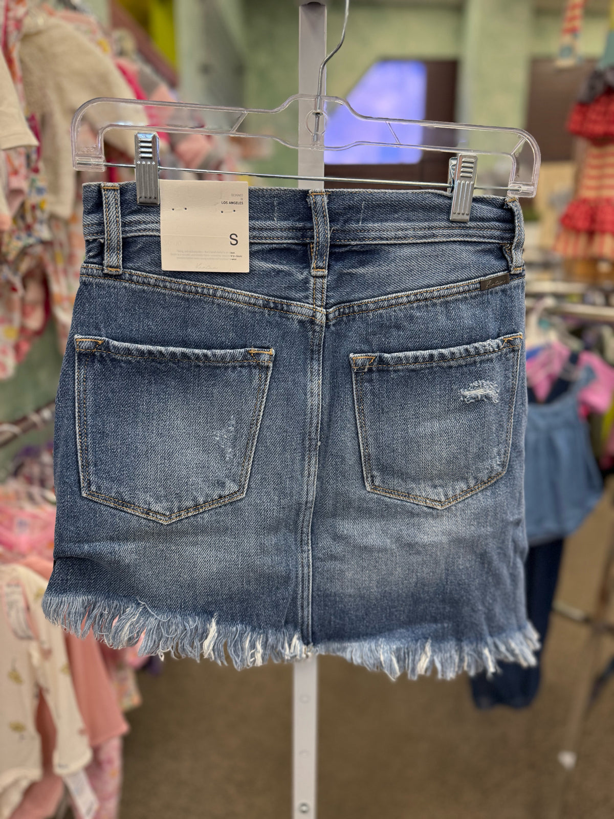 New with Tag KANCAN Blue Jean Size 6 Skirt