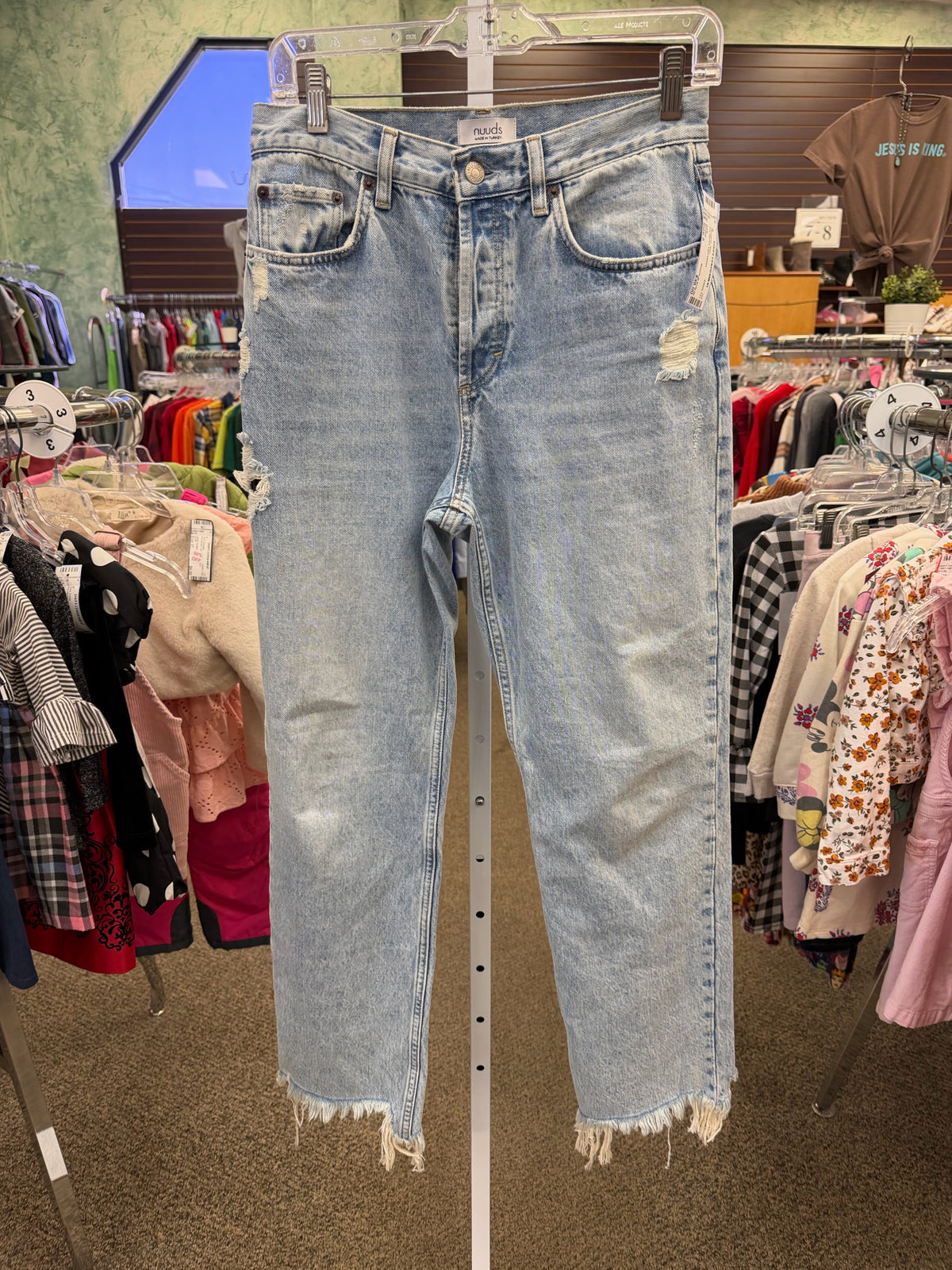 Pre-owned NUUDS Light Denim Size: 5 Designer Jean