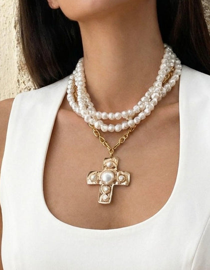 New Zenana PEARL Gold Necklace