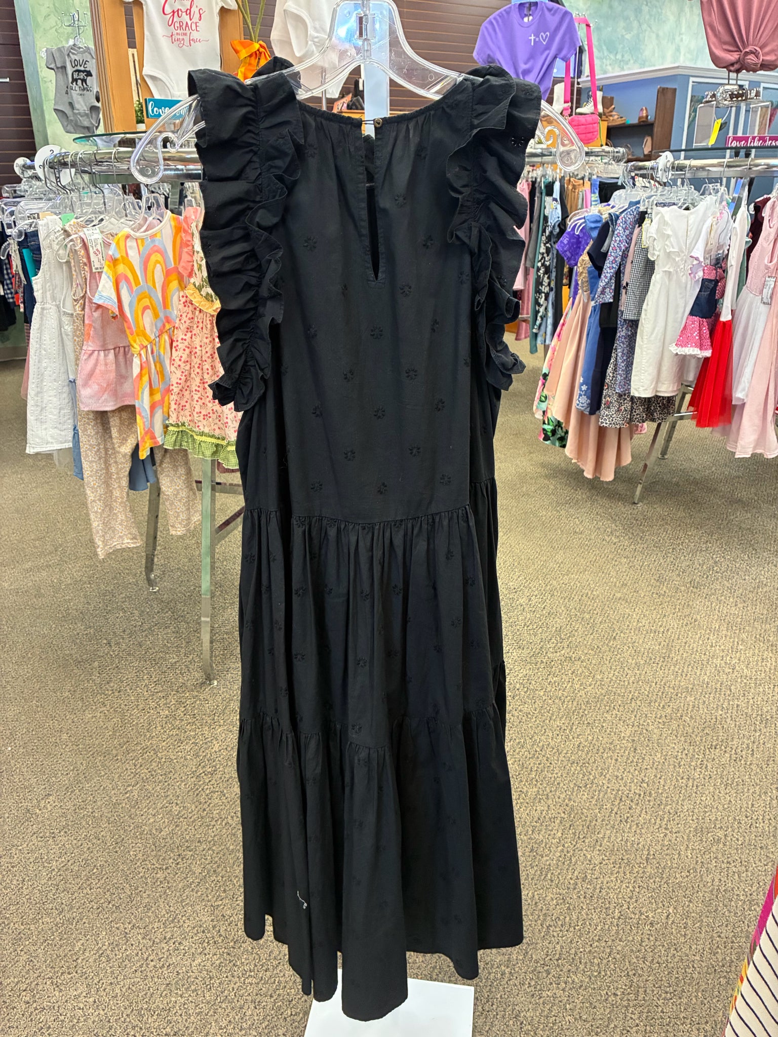 Pre-owned ULLA JOHNSON Black Size 8 Sleeveless Designer Dress