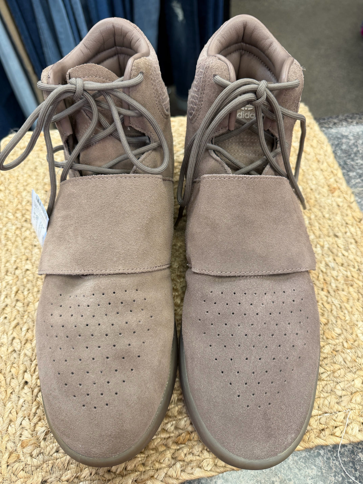 Pre-owned ADIDAS Light brown SHOE SIZE 12 MENS Sneakers