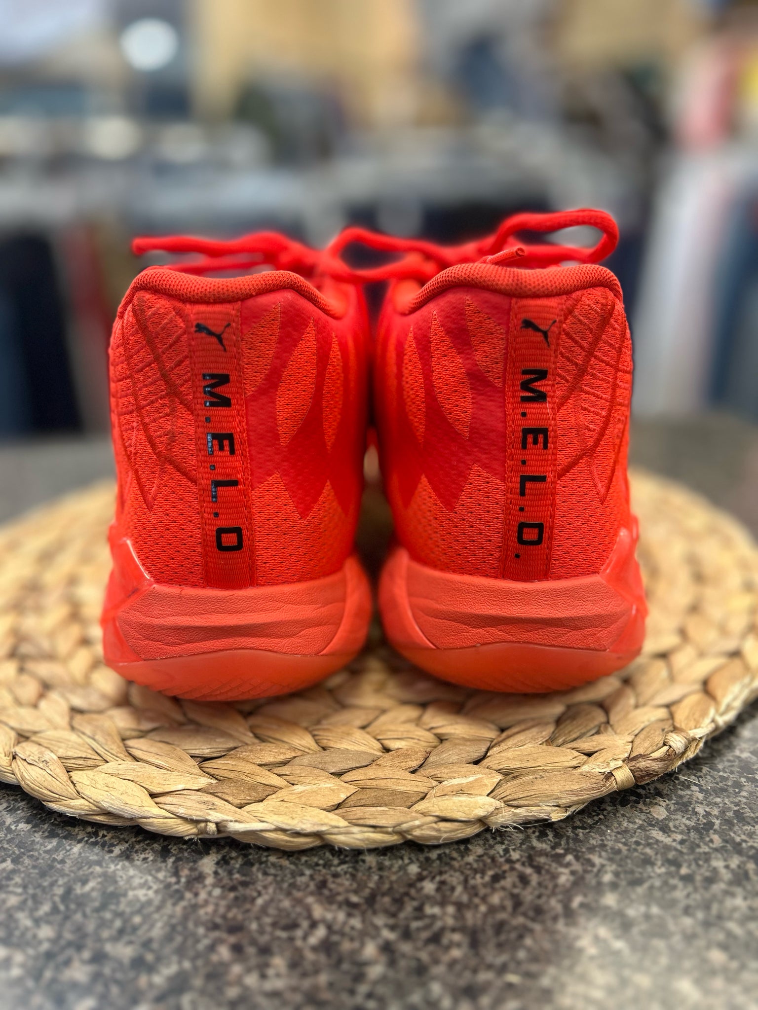 Pre-owned PUMA Orange SHOE SIZE 11 MENS Designer Sneaker