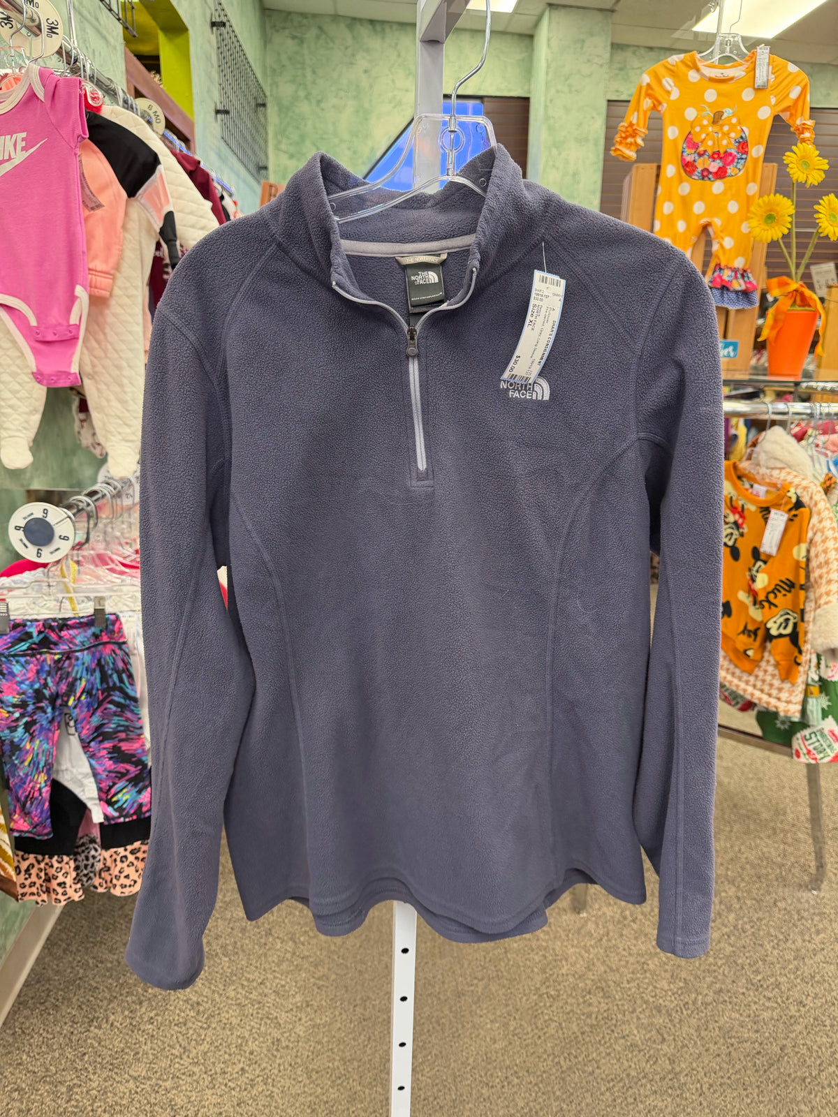 Pre-owned NORTH FACE Gray Size XL Long Sleeve Pullover