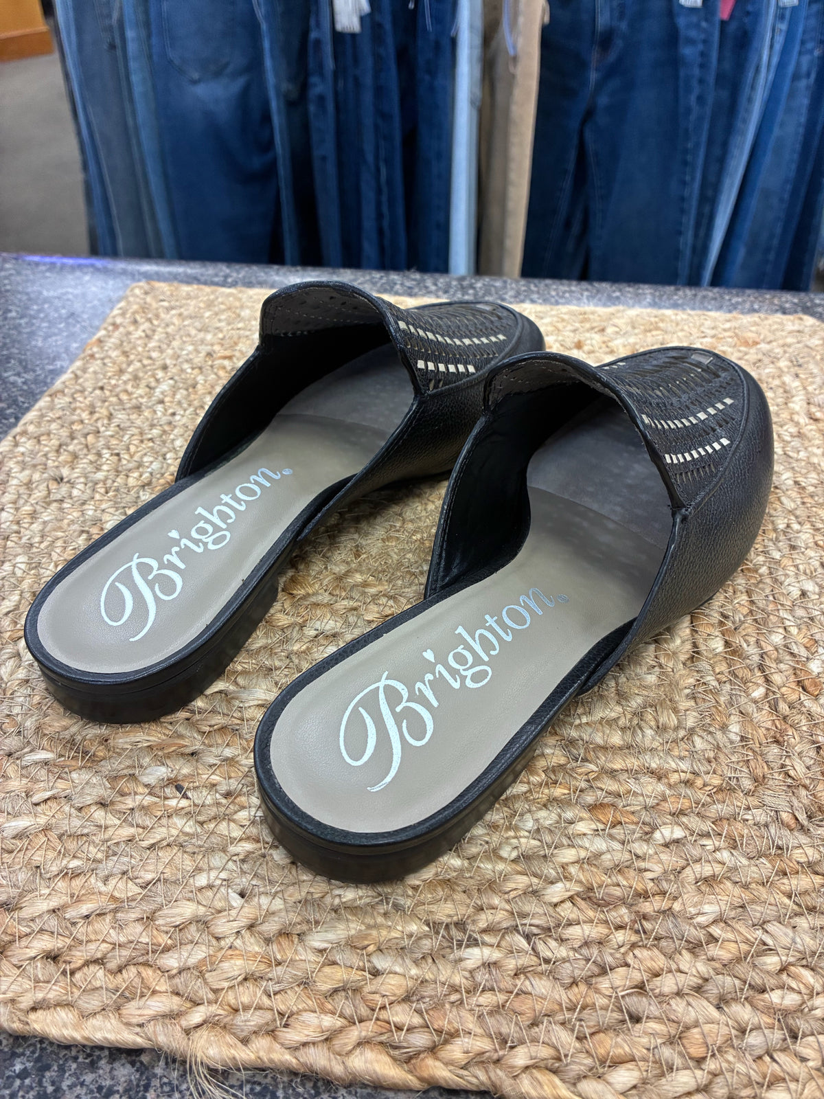 New Without Tag BRIGHTON Black Size 8.5 Shoe