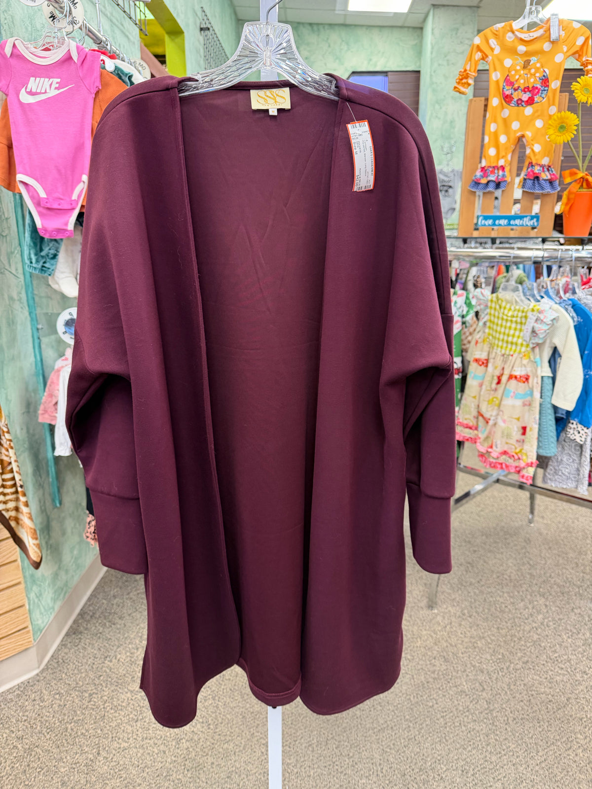 Pre-owned SSYS Maroon Size M Cardigan