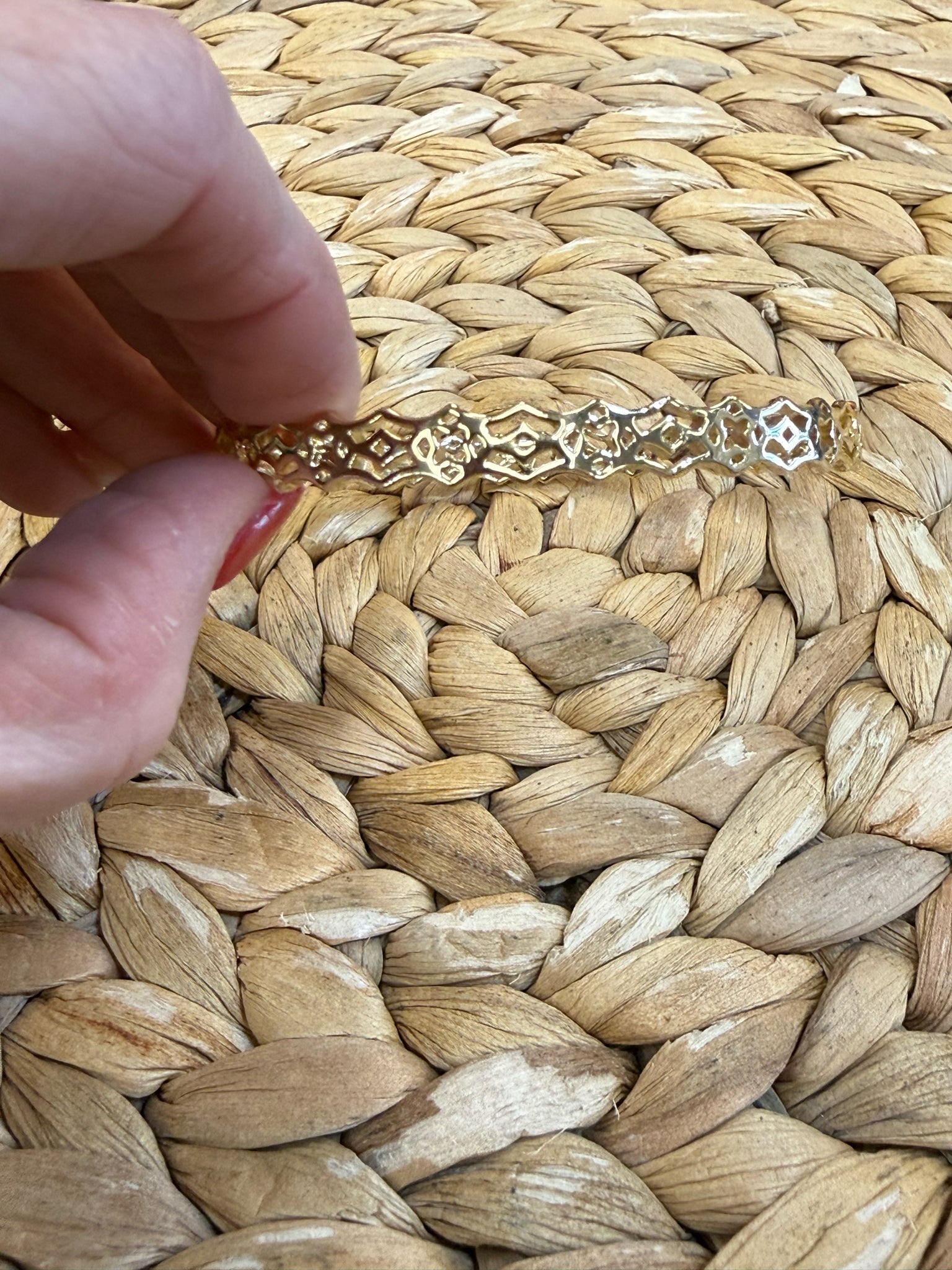 Pre-owned KENDRA SCOTT Gold Designer Bracelet