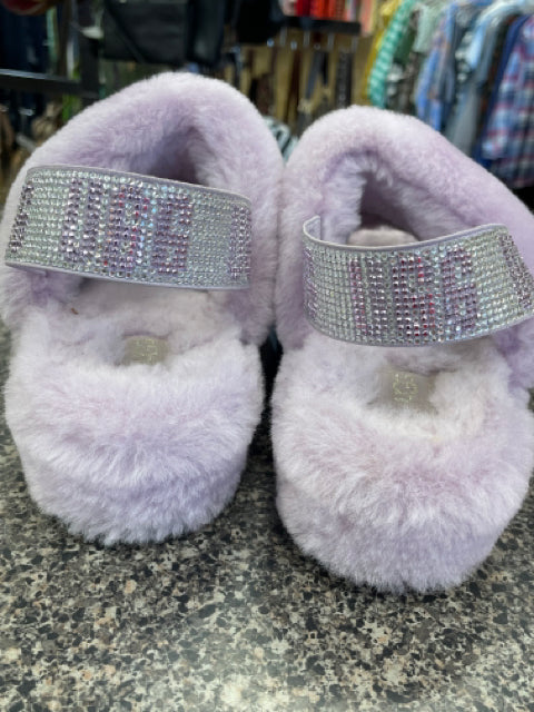 Pre-owned UGG LILAC Sparkle Size 7 Slipper