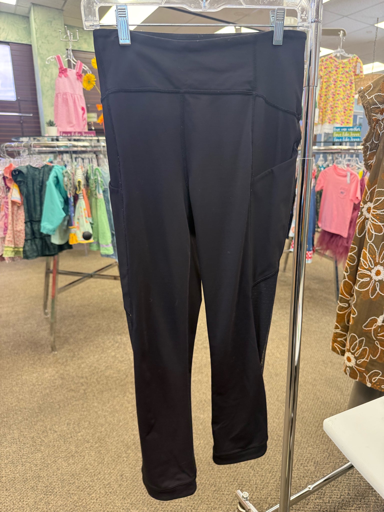 Pre-owned Lululemon Black Size: 6 Designer Legging
