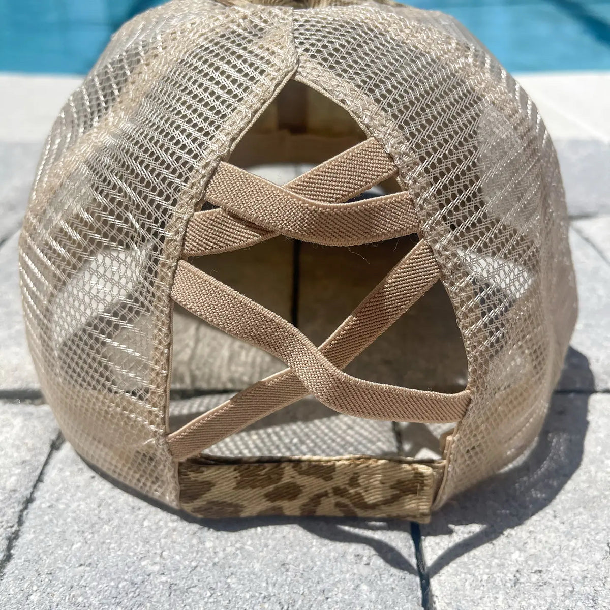 New HARRIS Tan animal Cap