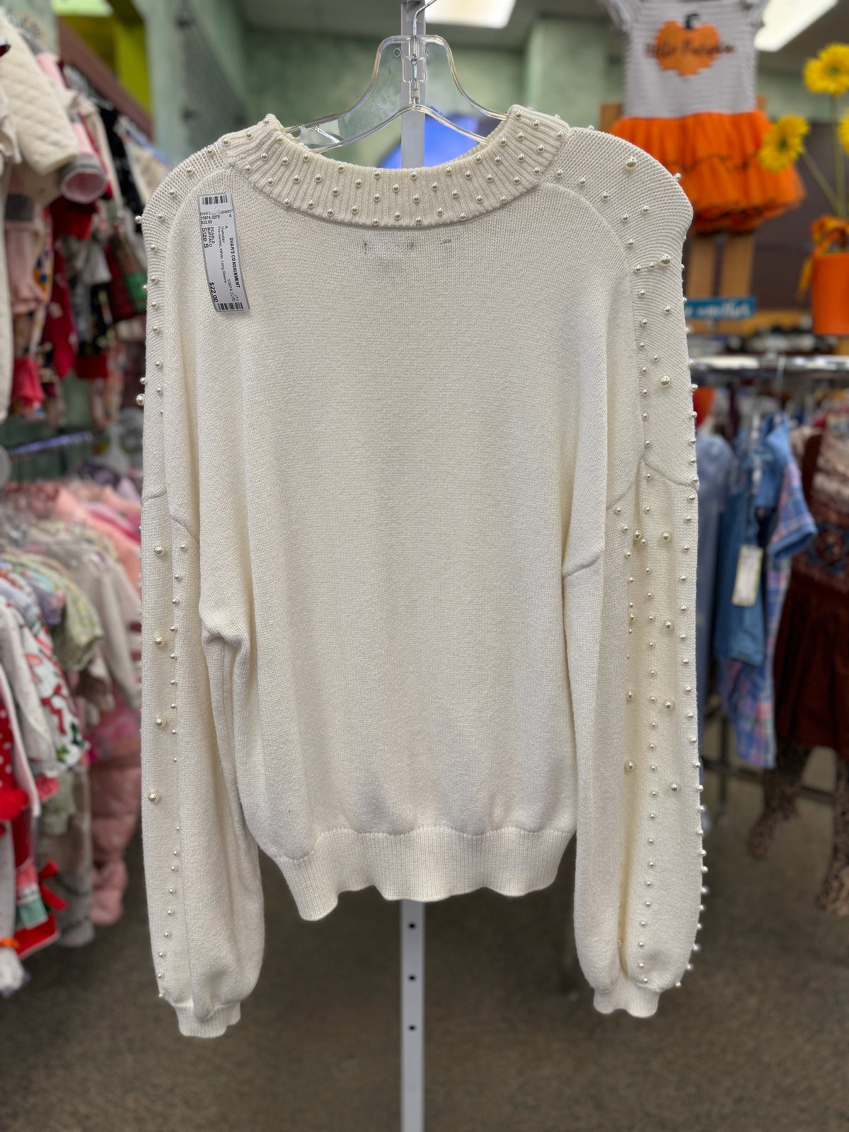 Pre-owned BUFFALO White Size S Long Sleeve Sweater