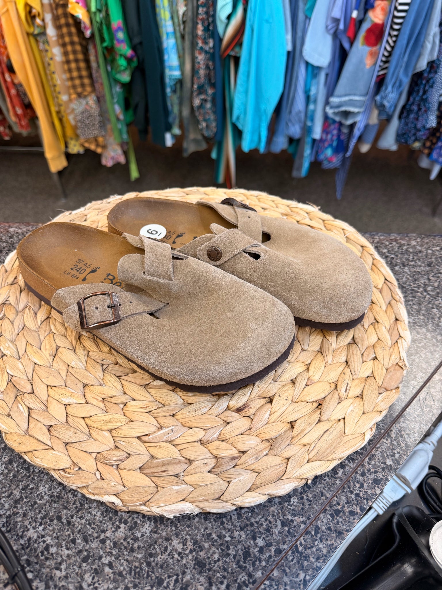 Pre-owned BIRKENSTOCK Tan Size 6 Designer Shoe