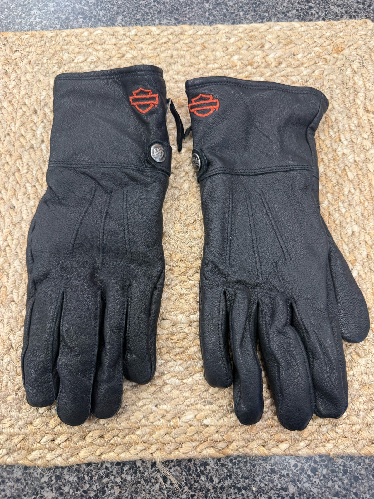 New with Tag Harley Davidson Black Gloves