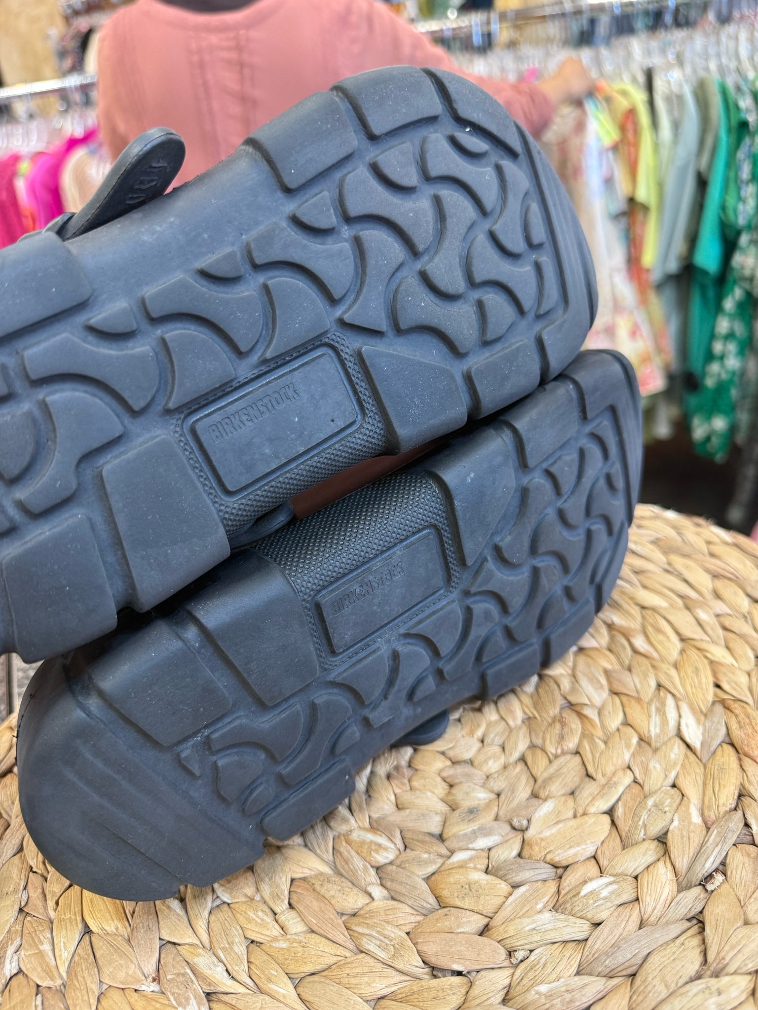 Pre-owned BIRKENSTOCK Black Size 7.5 Shoe