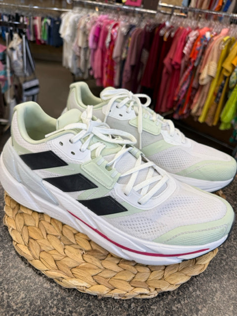 Pre-owned ADIDAS White Mint Trim SHOE SIZE 13 MENS Designer Sneaker